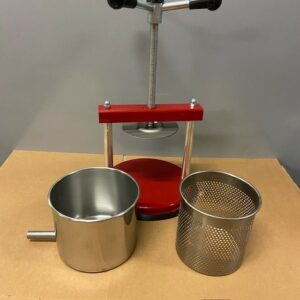 Fruitpers 12 cm 1,5 liter liter RVS (INOX)