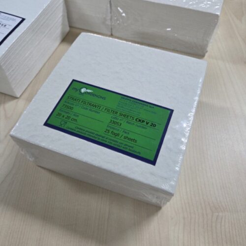 Filterplaat 20 x 20 cm CKP V16 per 25 stuks