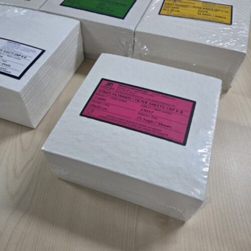 Filterplaat 20 x 20 cm CKP V8 per 25 stuks