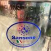 Vergistingsvat van 100 liter INOX inclusief onderstel en conische bodem merk Sansone