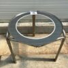 Onderstel 100 liter RVS vat