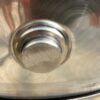 Zijaansluiting op RVS vat van 100 liter