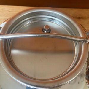Honingvat RVS 10 liter met snijkraan merk Sansone