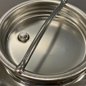 Honingvat RVS 5 liter met snijkraan merk Sansone