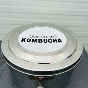 Kombucha vat van 10 liter RVS