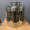 Olijfolievat RVS 100 liter met kraan merk Sansone