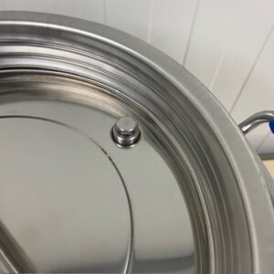 Olijfolievat RVS 30 liter met kraan merk Sansone