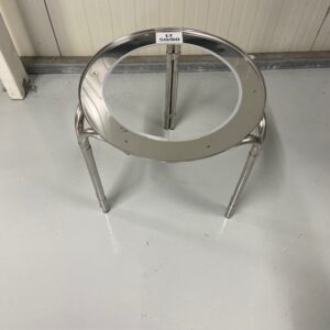 Vergistingsvat 50 INOX liter inclusief onderstel en conische bodem, merk Sansone