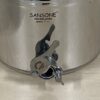 Honingvat RVS 15 liter met snijkraan merk Sansone