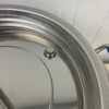Olijfolievat RVS 30 liter met kraan merk Sansone