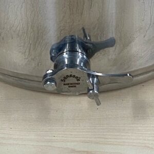 Honingvat RVS 50 liter met snijkraan merk Sansone