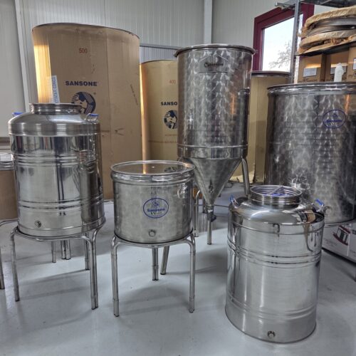 Roestvrijstalen vaten (INOX)