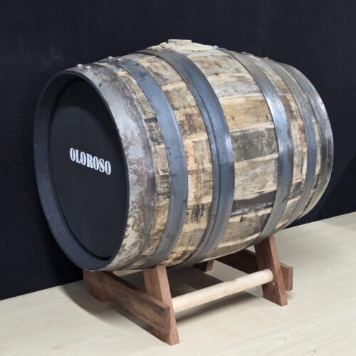Pedro Ximénez (PX) sherryvat 40 liter met eiken onderstel