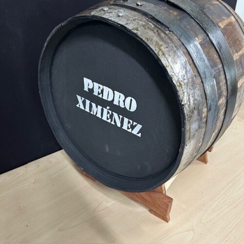Pedro Ximénez (PX) sherryvat 40 liter met eiken onderstel